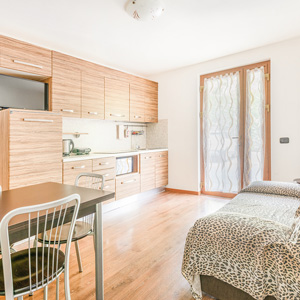 Toli Garden - Wohnung mit Blick auf den Garten im Val di Ledro im Trentino