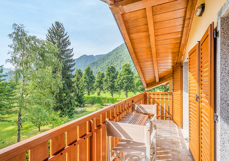 Toli Sun - helle Wohnung mit Poolblick im Val di Ledro im Trentino