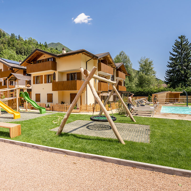 Crosina Holiday - appartamenti vicino al Lago di Ledro in Trentino per una vacanza in coppia o in famiglia  Benvenuti al Residence Toli