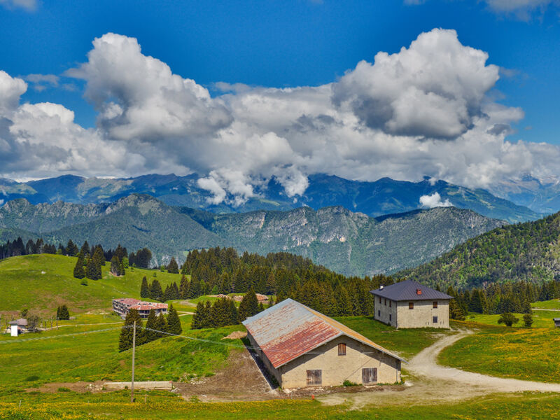 Tremalzo im Sommer und im Winter