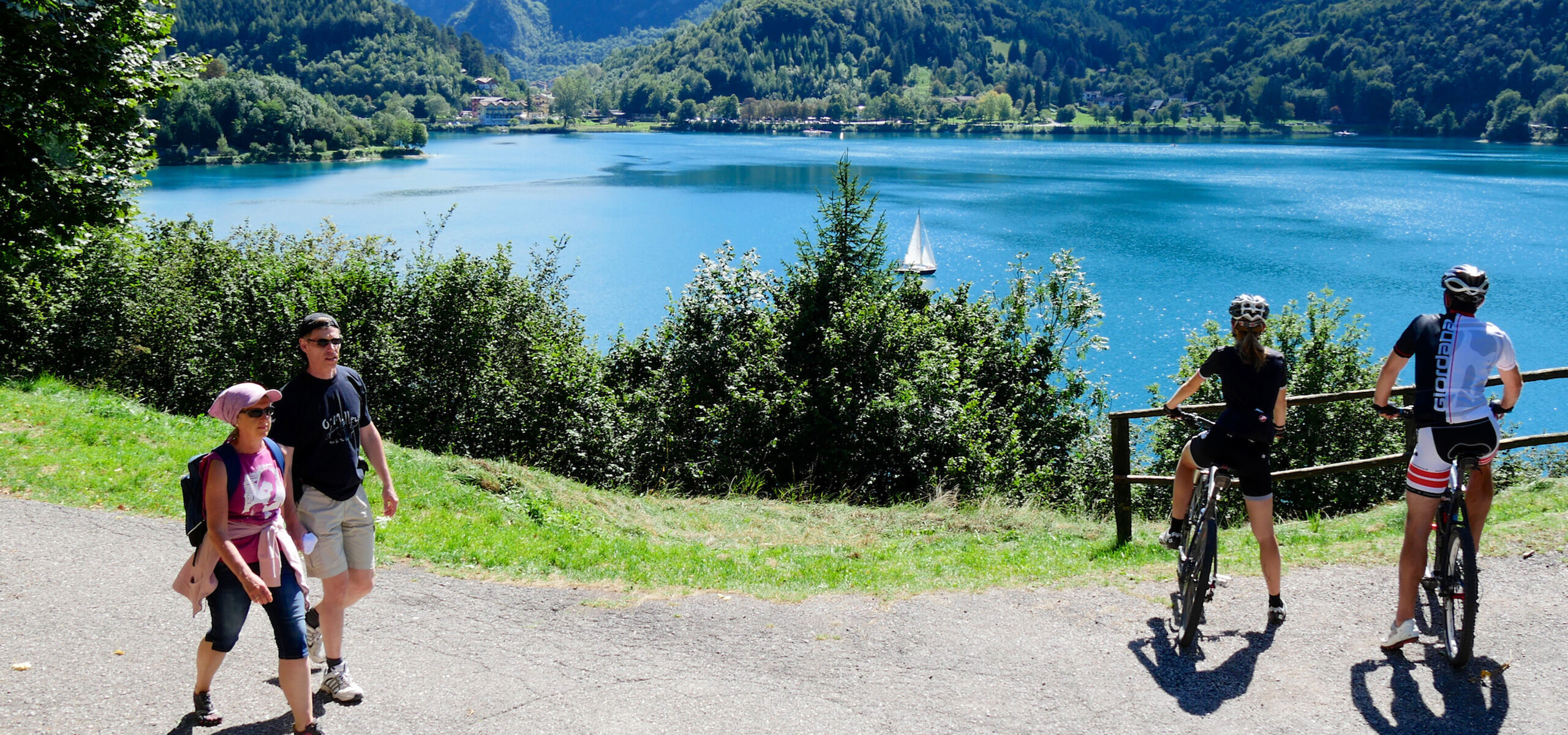 Walks on Lake Ledro: Hiking paths for everyone